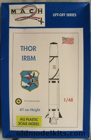 Mach 2 1/48 Douglas Thor IRBM USA or RAF, MC8003 plastic model kit